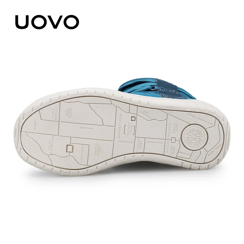

Boys Girls High-top Sports Shoes Uovo Brand Autumn Winter Size28-41 Teenagers Students School Sneaker Kids Casual Ankle Boots