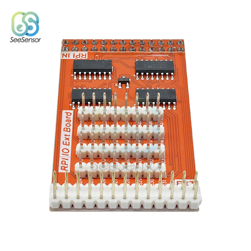 Модуль платы расширения 32 GPIO 8-битный вход и выход адаптера для Raspberry Pi 2 4 в-5 в |