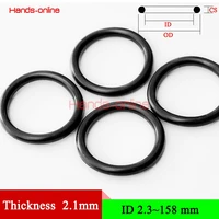 nbr cross section 2 1mm0 083 nitrile rubber gasket ring seal o ring seal