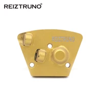 reiztruno fan shaped one metal segment and pcd diamond floor polishing pads grinding discs for concrete floor epoxy removal