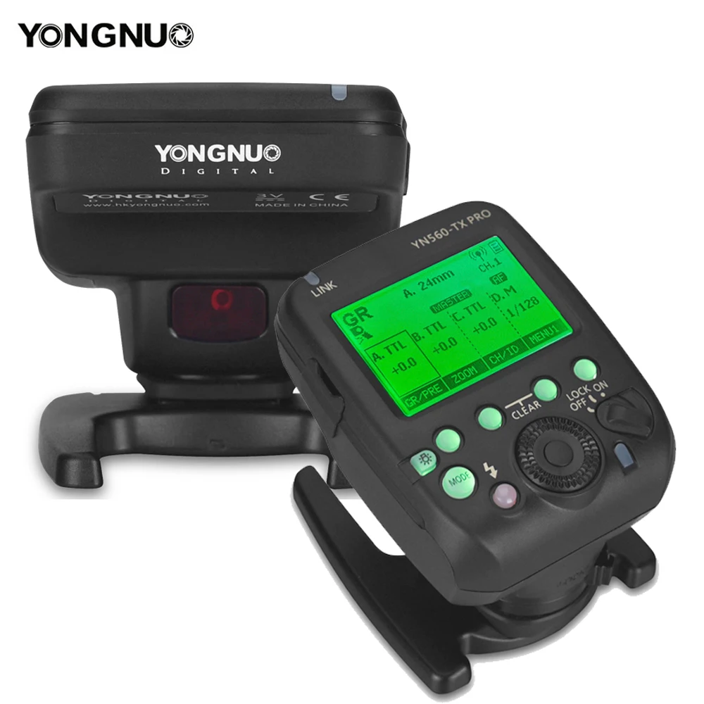Yongnuo YN560-TX PRO 2.4G TTL HSS Wireless Flash Trigger Transmitter for Canon Nikon Sony YN200 YN560IV YN968 YN862 Speedlite