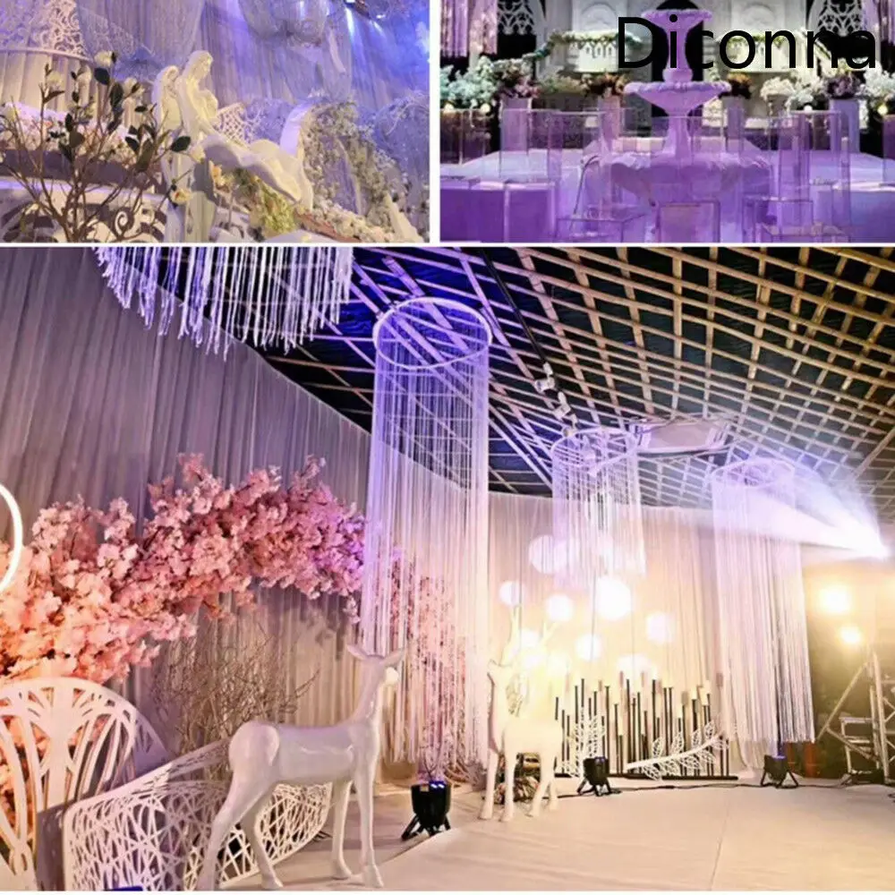 8 Цвет Строка Дверной Занавес из бисера веревочные шторы дверь окно Панель