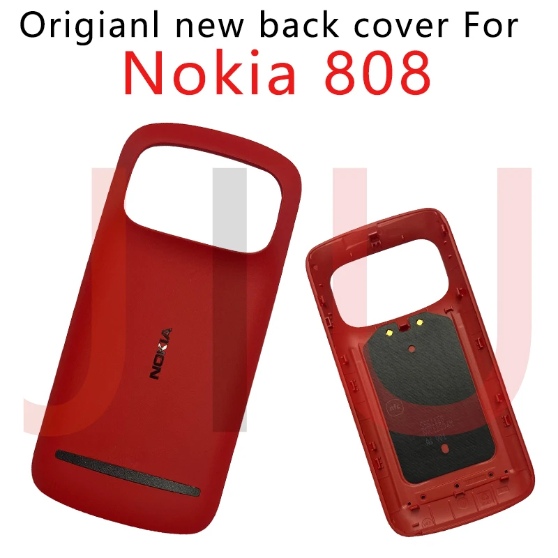 New For Nokia PureView 808 Back Battery Cover Housing Rear cover Replacement Parts Original | Мобильные телефоны и