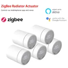 Термостат Tuya ZigBee программируемый с голосовым управлением и Alexa