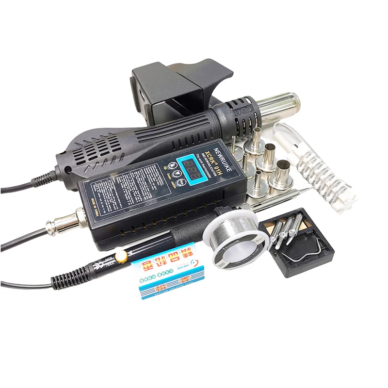 Пистолет горячего воздуха XCRK01H Портативная паяльная станция BGA воздуходувка