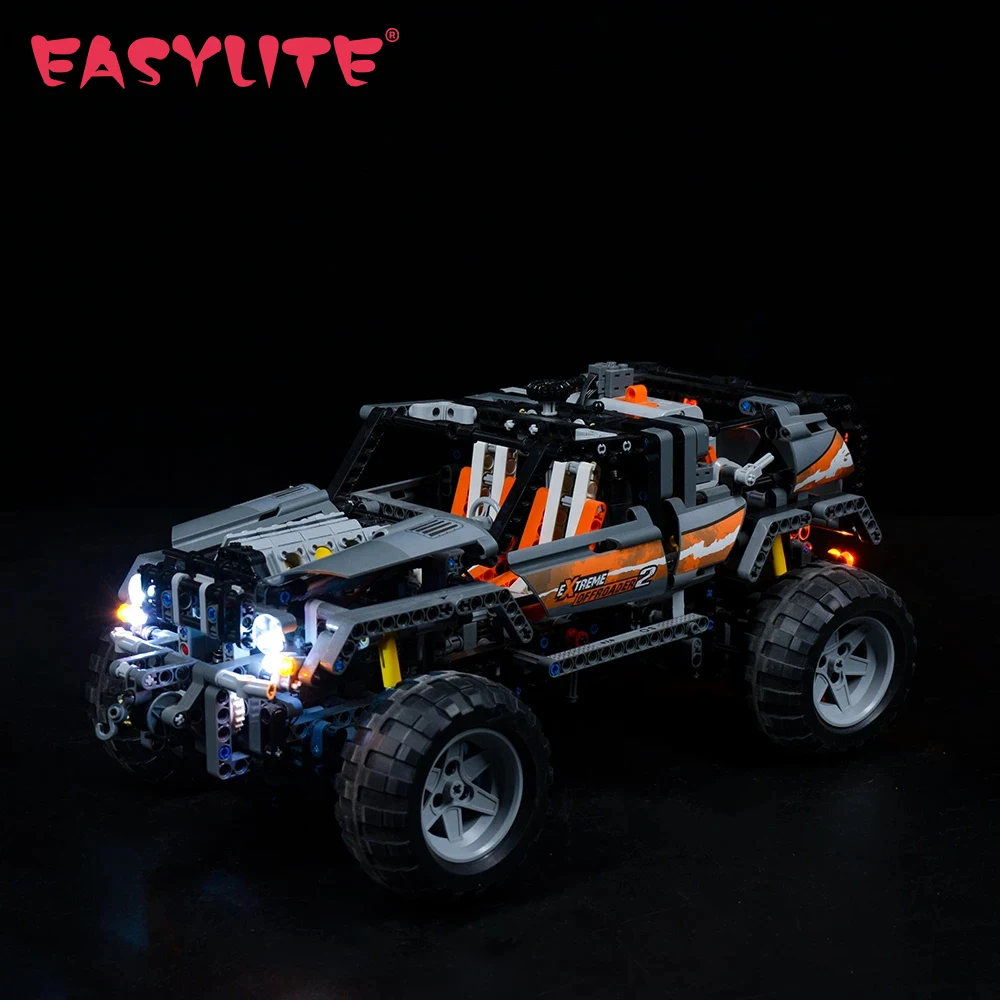 Набор со светодиодной подсветкой для внедорожника 8297 моторизованные игрушки 4WD