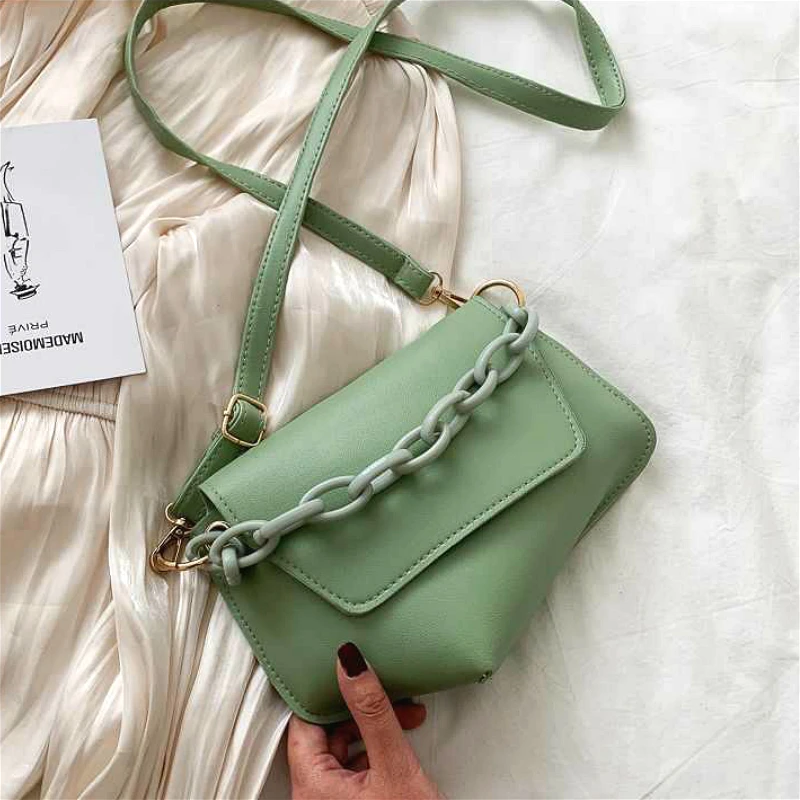 

Casual Small Flap Chains Ladies Crossbody Bags Fashion Designer PU Leather Women Shoulder Bag Elegant Mini Handbags Clutch Purse