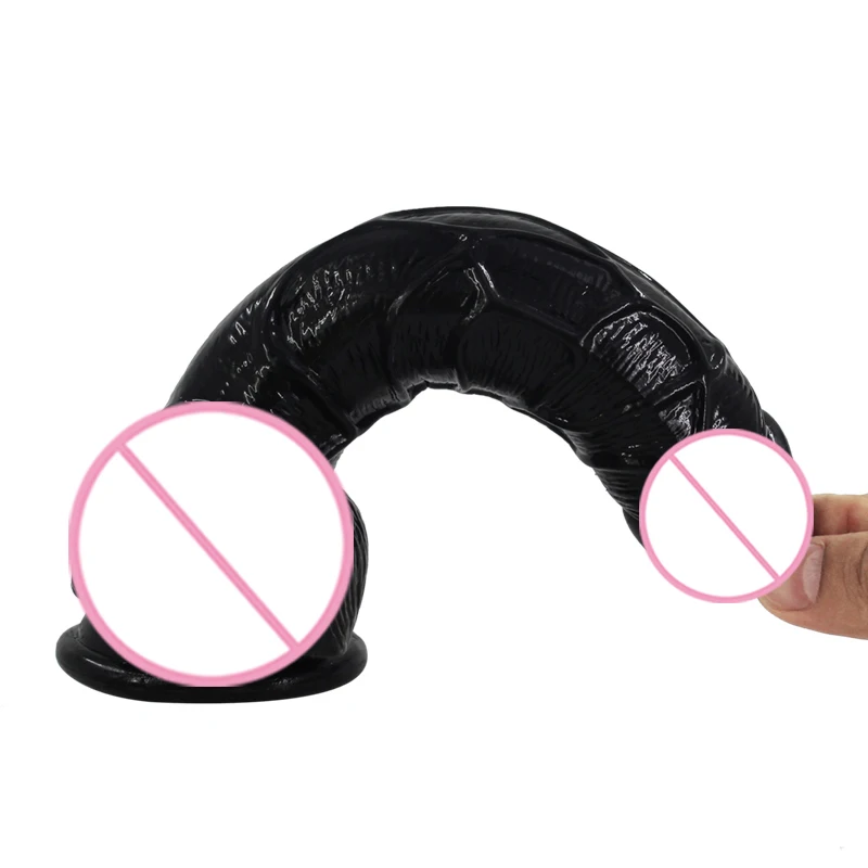 Большой поддельный Пенис дилдо с присоской для женщин мастурбация член секс