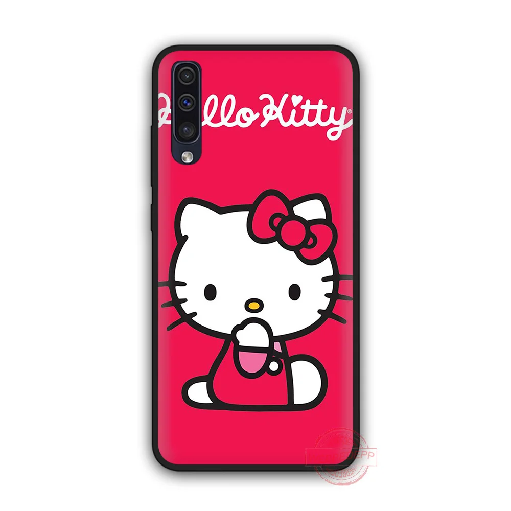 9 WEBBEDEPP Hello kitty Мягкий чехол для телефона для samsung A10S A6 7 8 9 A10 20 A40 A50 A60 A70S M10 M20 30 - Цвет: 9