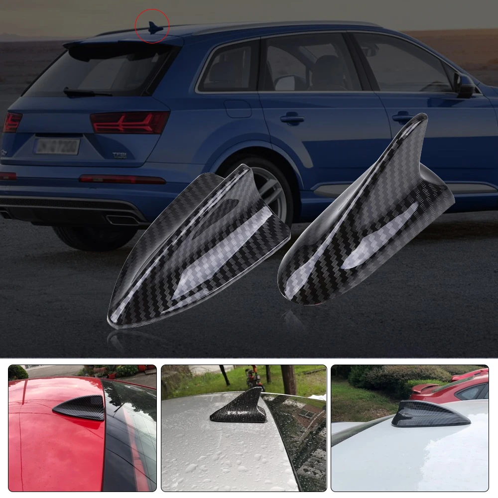 Автомобильная антенна плавник акулы радио FM сигнала антенны на крышу для