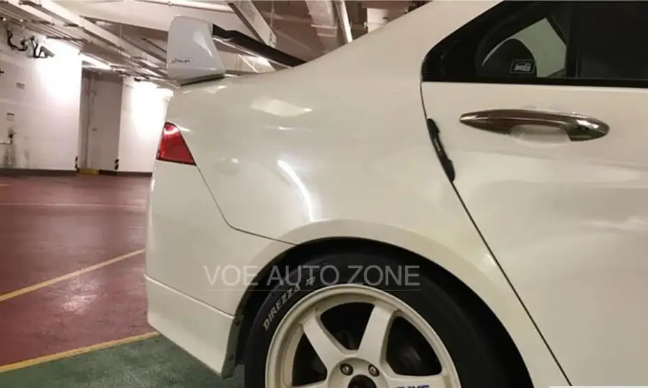 Для HONDA Accord спойлер 2008-2013 FD2 высокого качества ABS Материал заднее крыло автомобиля