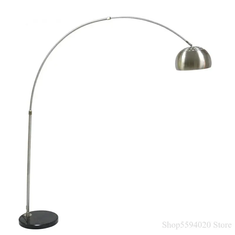 Креативная напольная Светодиодная лампа из нержавеющей стали для рыбалки