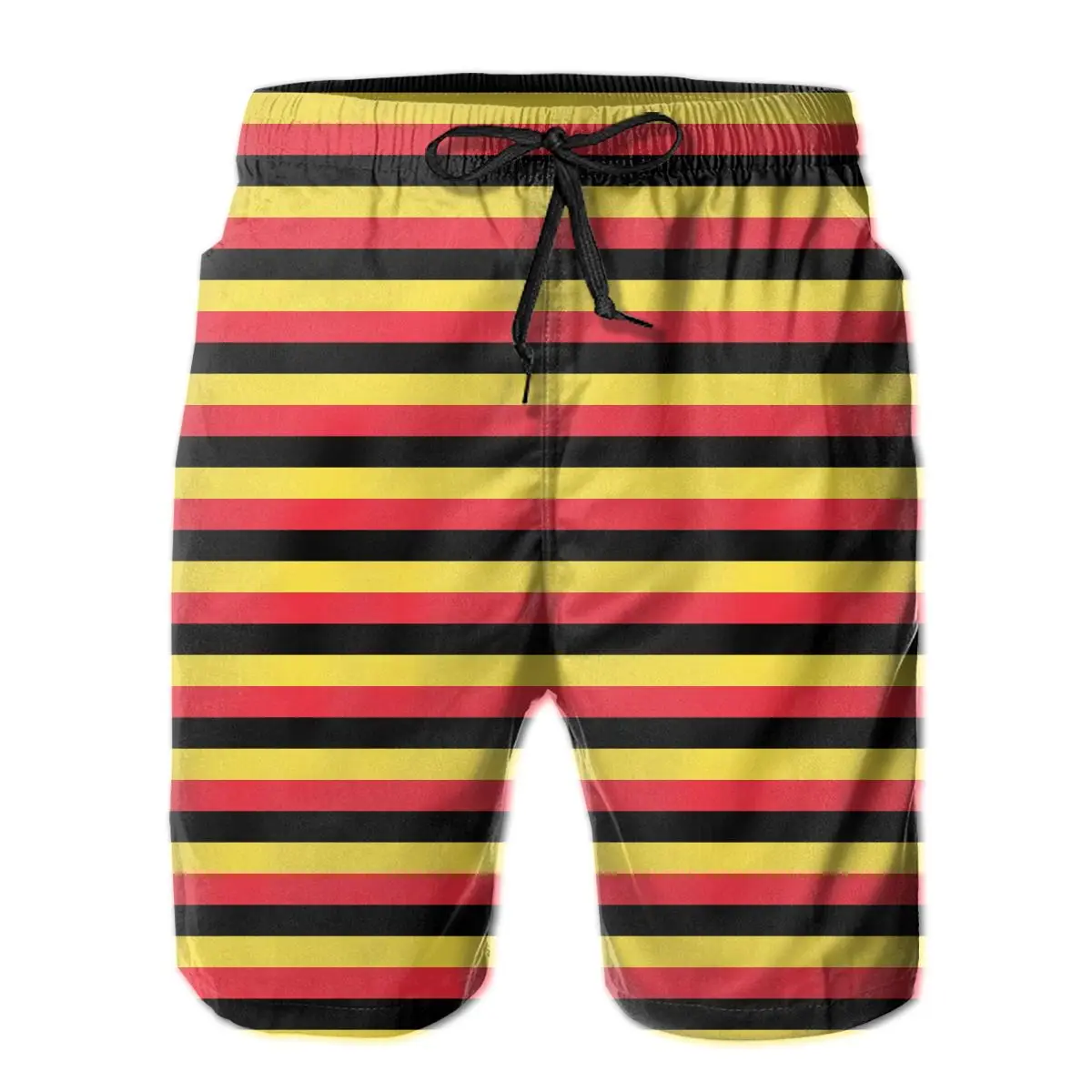

Summer Men Causal Short Breathable Quick Dry Geeky Belgian Casual Flag Of The Brabantine Revolution Male Shorts