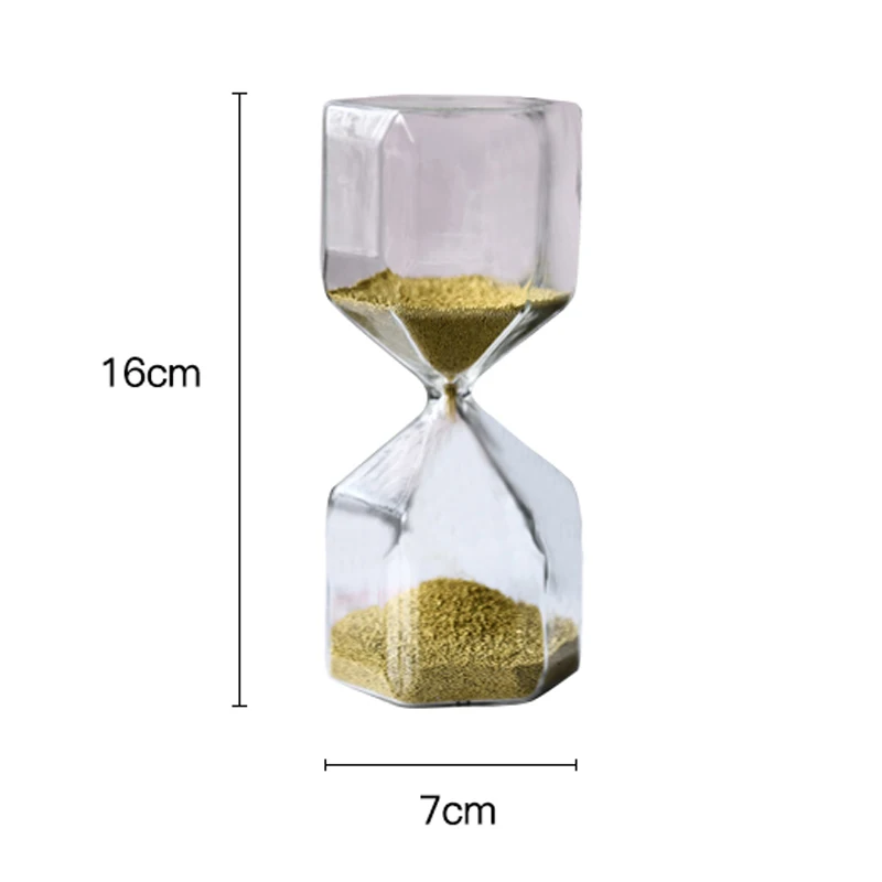 Креативные стеклянные часы для дома настольные украшения украшение с золотым