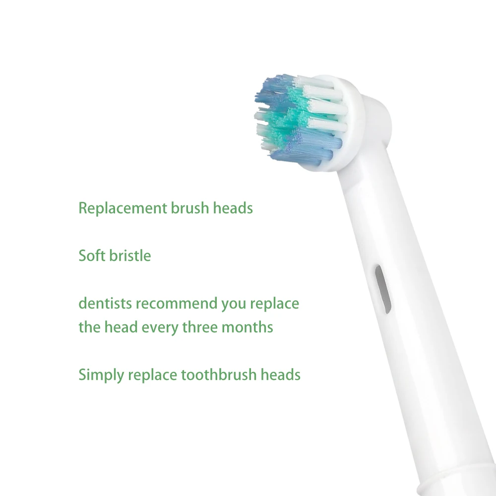 Универсальные головки для электрической зубной щетки Carrywon сменные насадки с