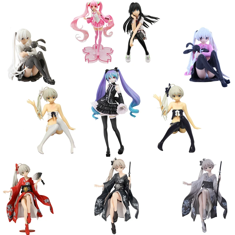 Японская кукла Мику Хацунэ из аниме привлекательные аксессуары кавайные для