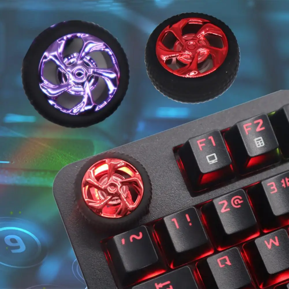 

Translucent machine keycaps rotatable hot wheel shape ESC keycaps mechanical keyboard replacement keycaps for notebook computers