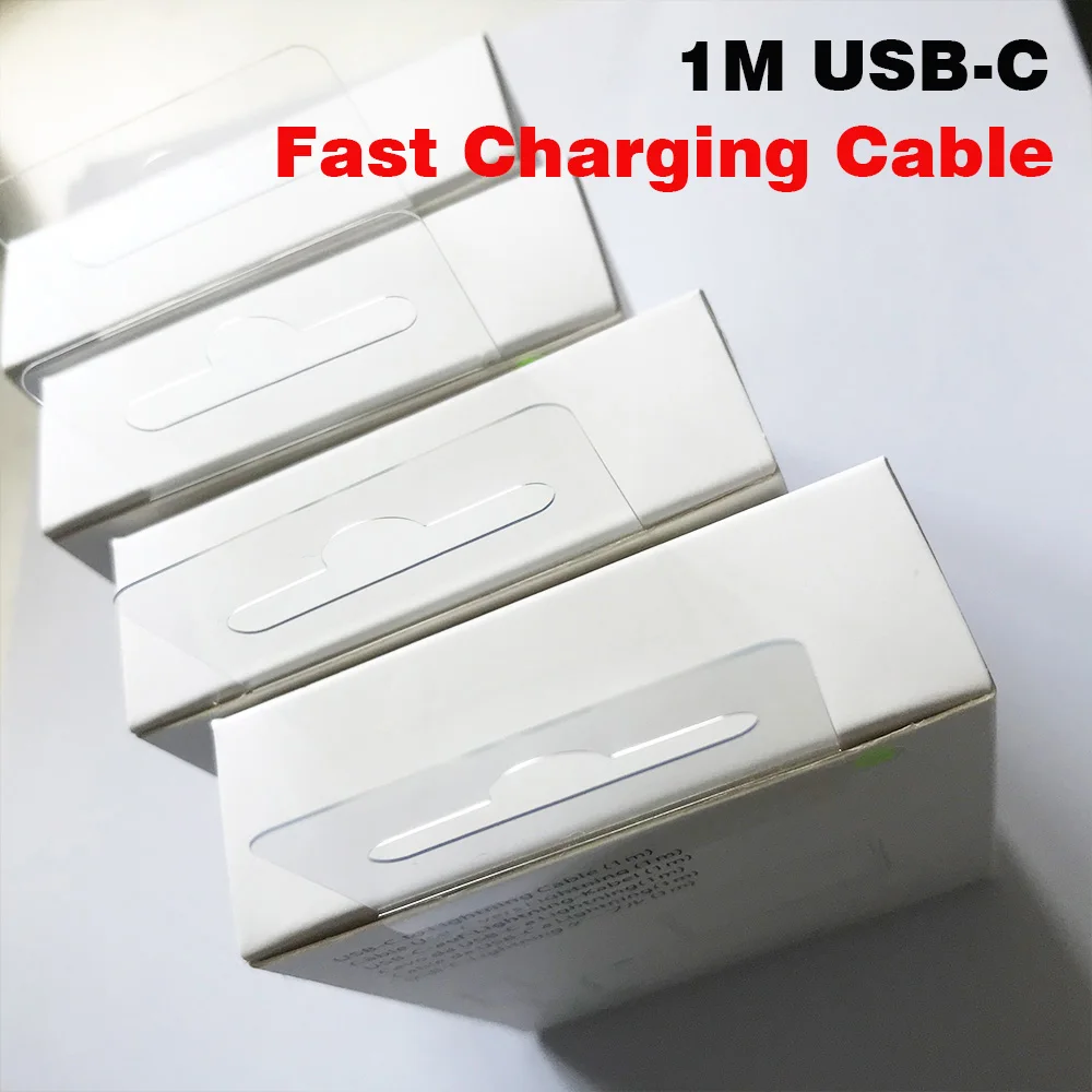 10 шт./лот OEM качество 20 Вт Кабель быстрой зарядки PD USB C Зарядное устройство кабели