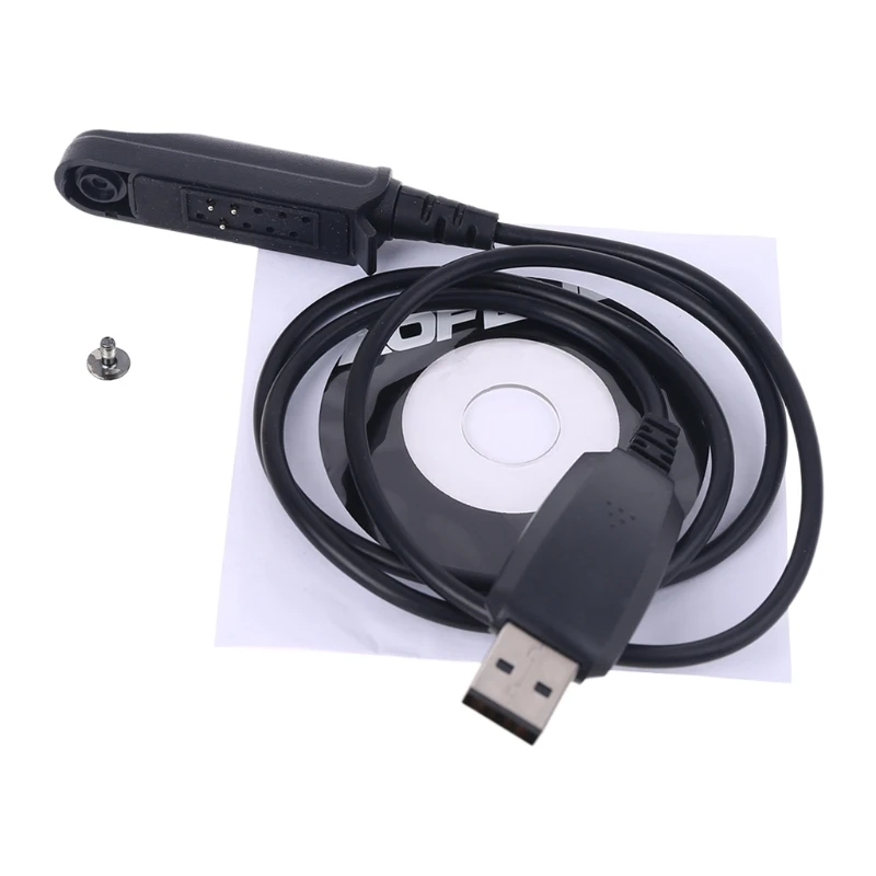 

Polyurethane USB Programming Cable Cord CD For Baofeng BF-UV9R Plus A58 9700 S58 N9 etc Walkie Talkie UV-9R Plus A58 Radio&PC