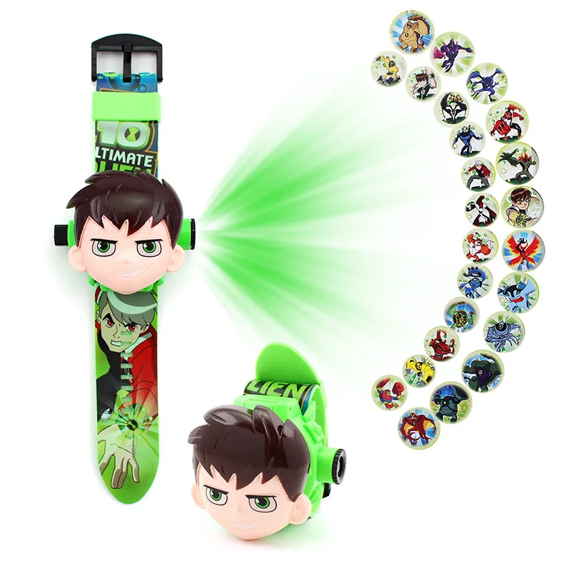 Популярные игрушки BEN 10 Часы Omnitrix для детей 3D прожектор подлинный Bening проектор