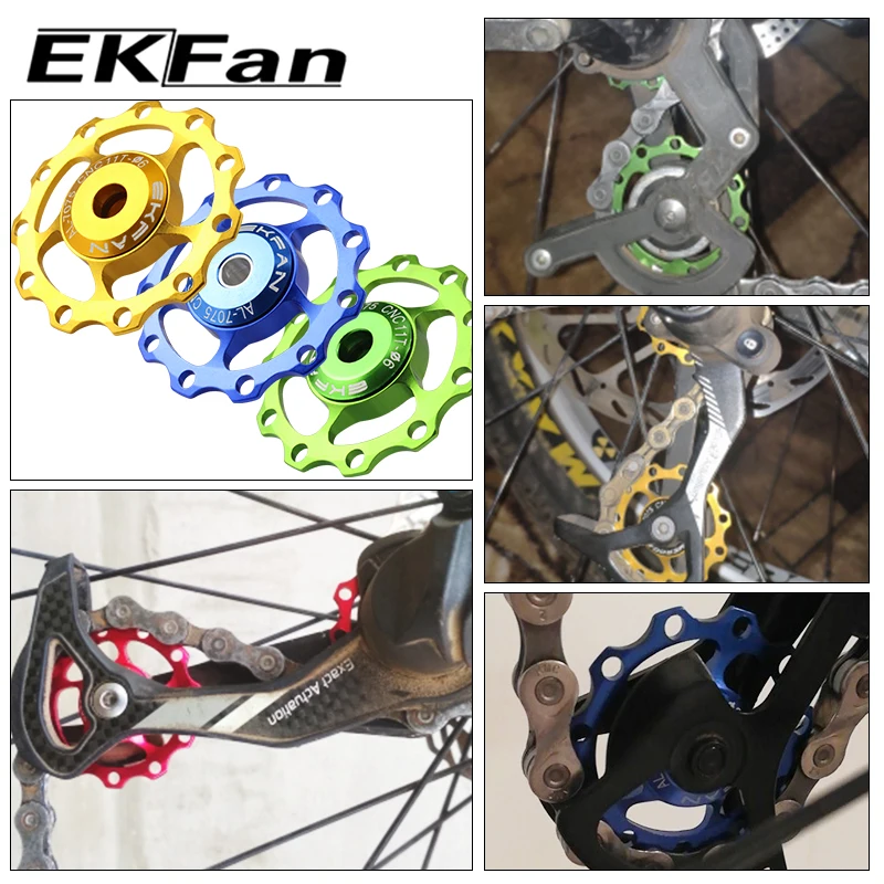 Задний переключатель передач EKFAN 11T для горного велосипеда шкив джоки