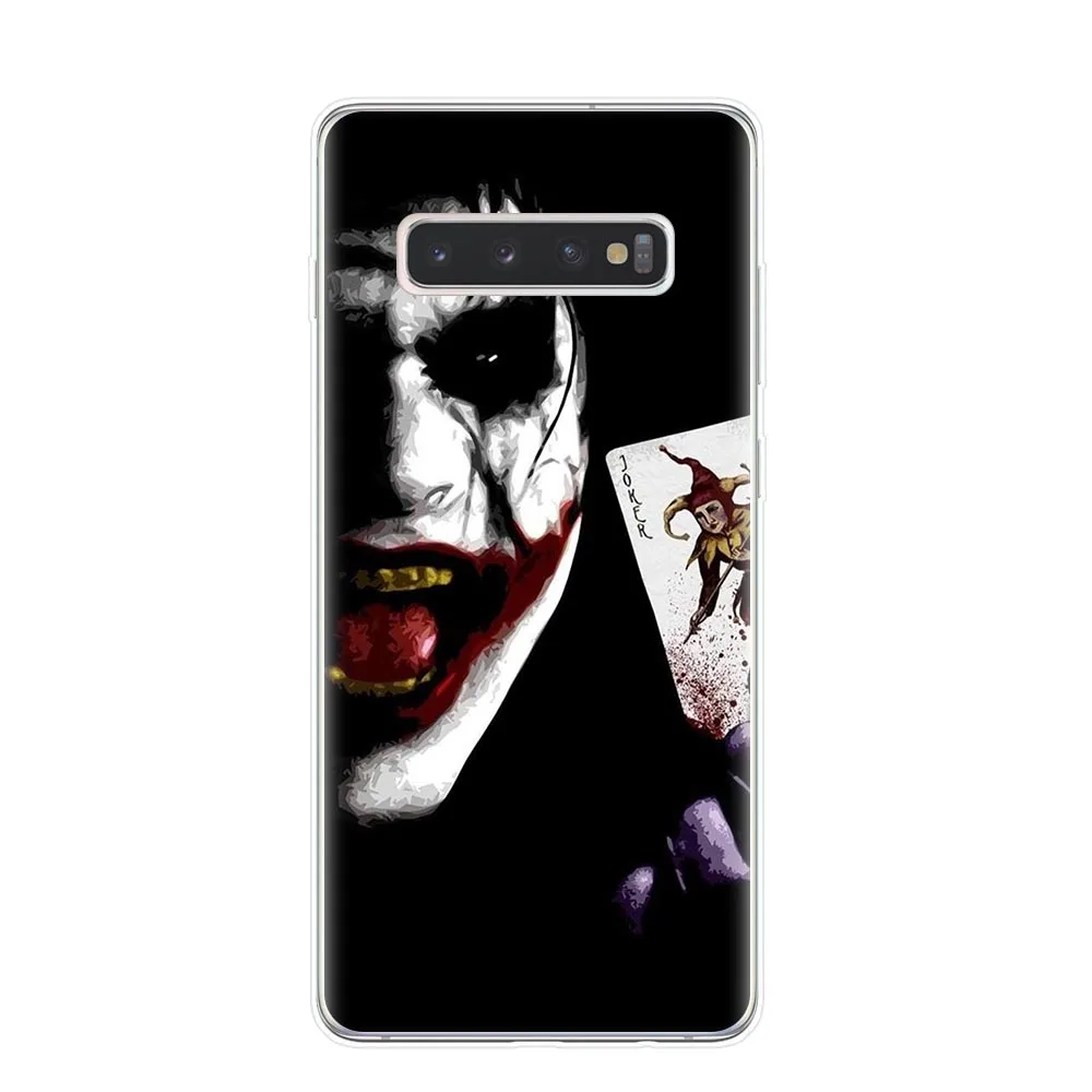 Joker Joaquin Phoenix Мягкий ТПУ силиконовый чехол для телефона для Coque samsung S10 S9 S8 Plus S6 S7 Edge S10E Lite 5G Capa