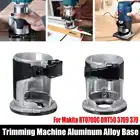 Drillpro основание триммера Алюминий сплав Базовая плата деревообрабатывающий резак для текстиля для Makita DRT50 RT0700C Электрический фрезерный станок