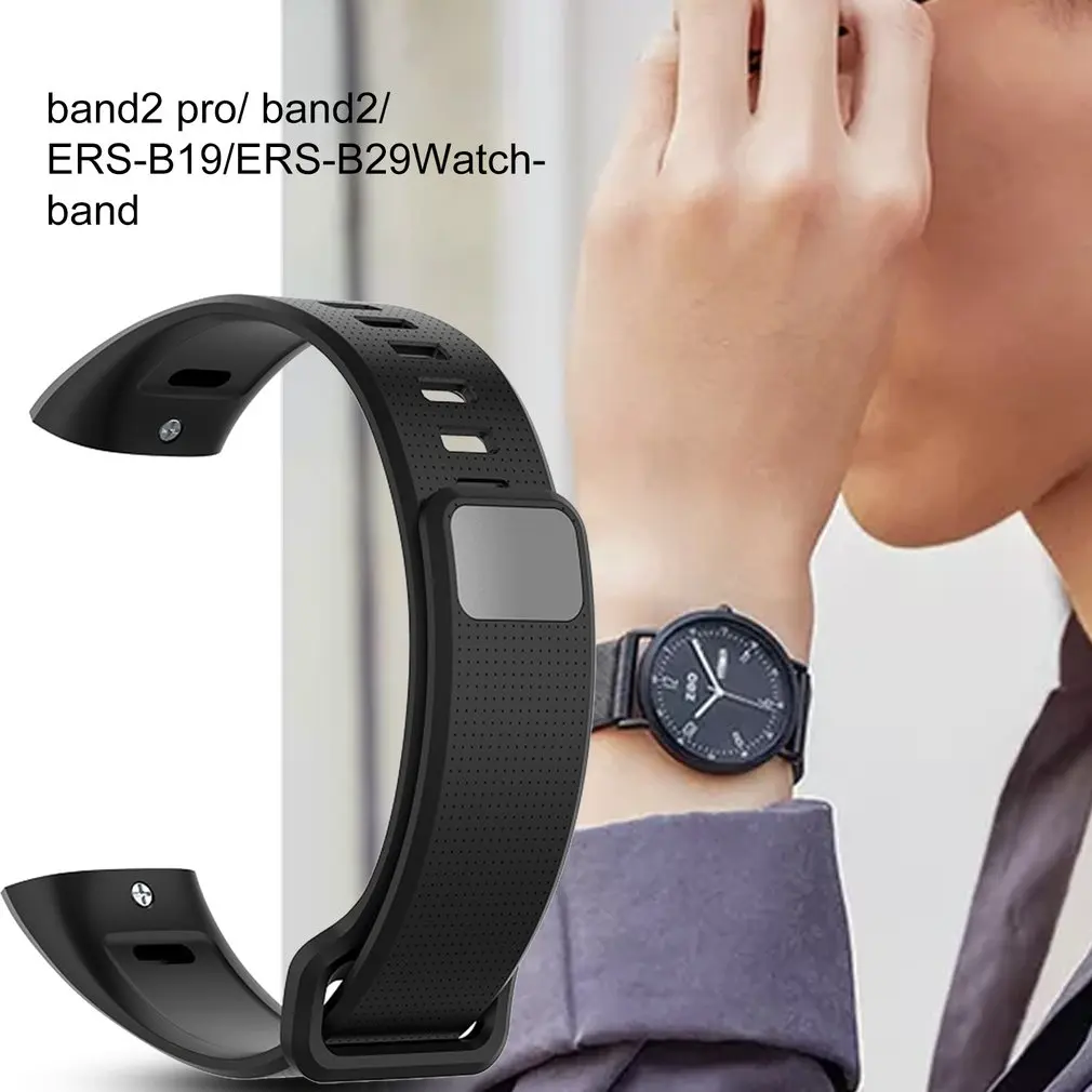 Силиконовый ремешок для Huawei Band 2 Pro B19 B29 из ТПУ Honor Band2 | Электроника