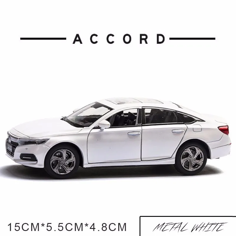 Модель литая автомобиля Honda Accord из сплава модель десятого поколения игрушка 6