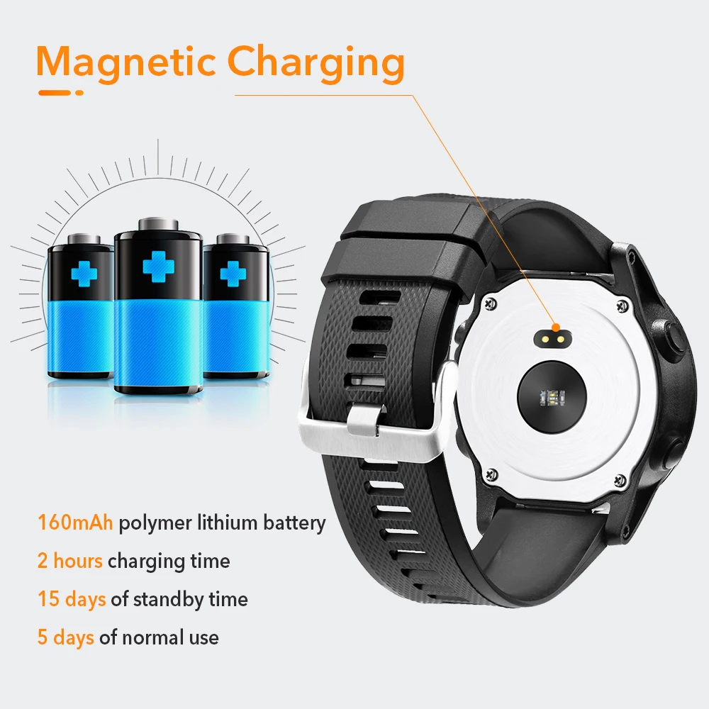 

Spovan Outdoor Digital Smart Sport Watch Heart Rate Blood Pressure Monitor Wrist Watch Fitness Activity Tracker Watch Waterproof