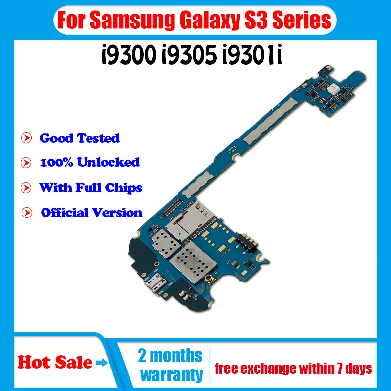 Разблокированная Европейская версия материнская плата с одной sim-картой для Samsung