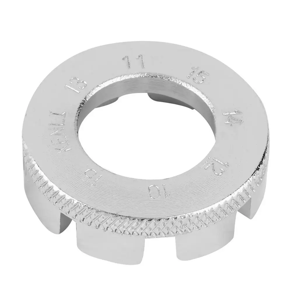 

Bike Bicycle Repair Adjustment Wheel Spoke Cap Ring 8 Way Wrench Spanner Tool bike accessories