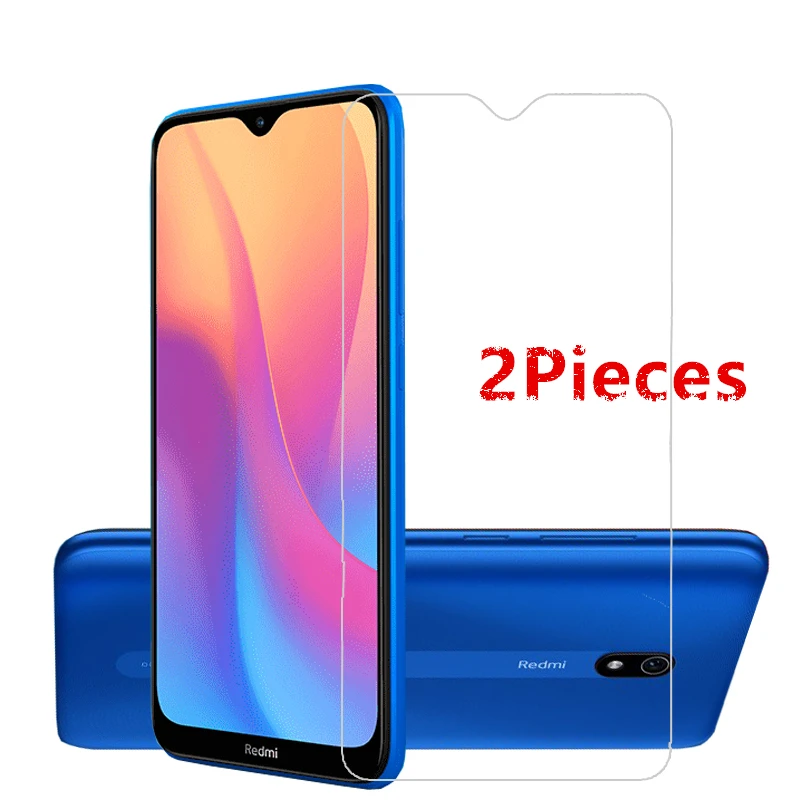 2 шт. Для Xiaomi Redmi 8A стекло для закаленное пленка Защитная экрана Защитное