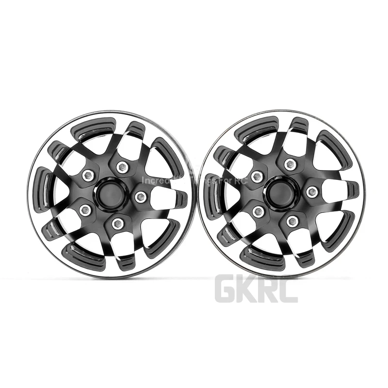 Фото Металлический колесный обод Gkrc Rc Rock Crawler 1 9 дюйма Beadlock для 1/10 Axial Scx10 90046 Tamiya Cc01 D90 D110 Металлический колесный обод Gkrc Rc Rock Crawler 1 9 дюйма Beadlock для 1/10 Axial Scx10 90046 Tamiya Cc01 D90 D110