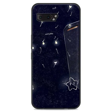 A8 Для Asus ROG Phone 2 ZS660KL чехол мягкий силиконовый защитный AsusROG Phone 2 II Тонкий чехол для Asus ROG2 ZS660KL - Цвет: A8