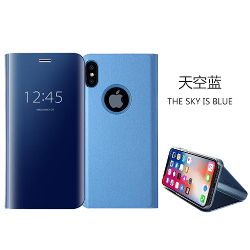 Роскошный чехол Smart View для OPPO R11 R11S R9 R9S plus R15 R17 Realme 3 C2 Pro A1k Reno 6 4 Z задняя крышка с