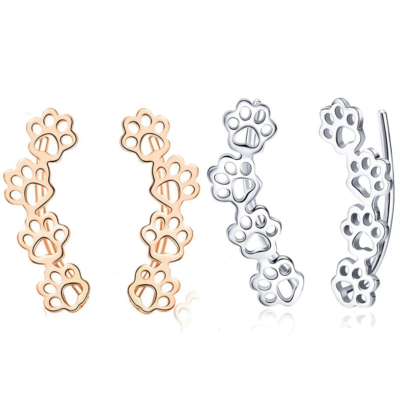 Серьги для женщин набор серьги в виде животных браслет из стерлингового серебра