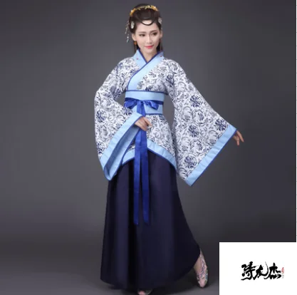 Новинка 2020 Женский костюм Тан формальный ханьфу с двойным обмотом для