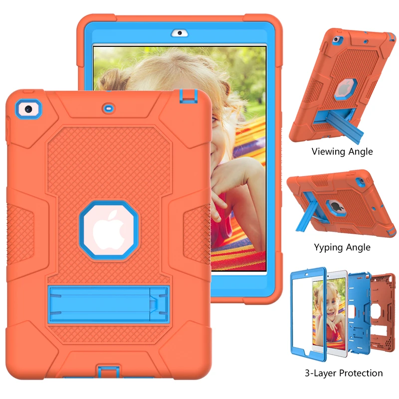 

Soft Heavy Duty Case For Samsung Galaxy Tab S6 Lite10.4 2020 (SH-P610/P615) A 8.4 2020 T307 Armor Shockproof Holder Tablet Case