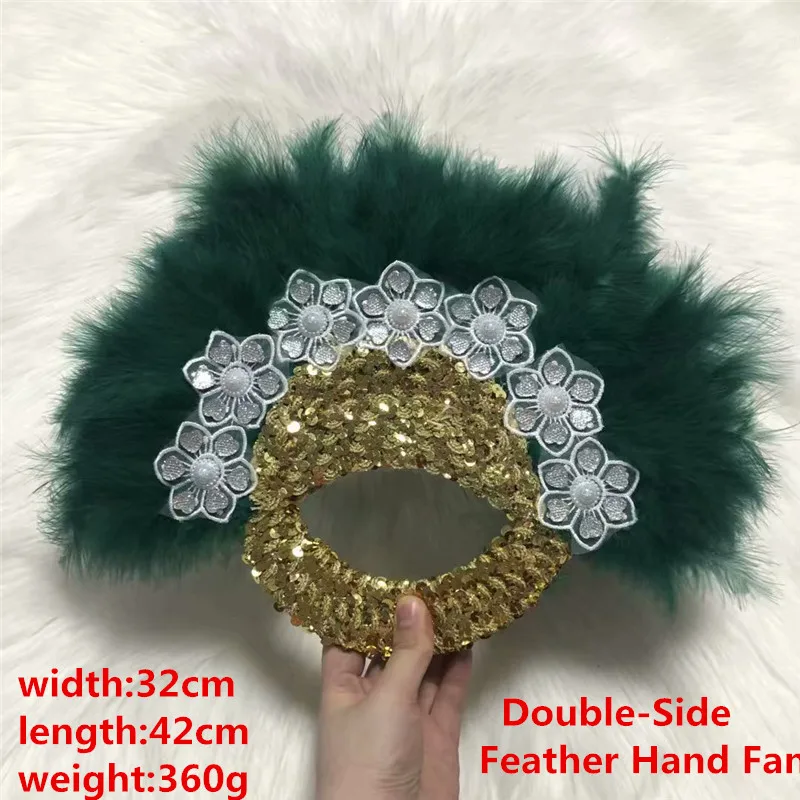 Африканский ручной веер работы роскошные нигерийские кружевные перья для танцев