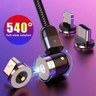 Магнитный кабель USB Type-C, Micro кабель для быстрой зарядки iPhone 11 Pro XS Max 6 7 8 Xiaomi Redmi Samsung Huawei