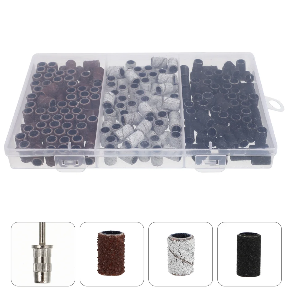 

100pcs Sanding Drums Nail Art Nail File Bits Nail Sander for Nail Drill