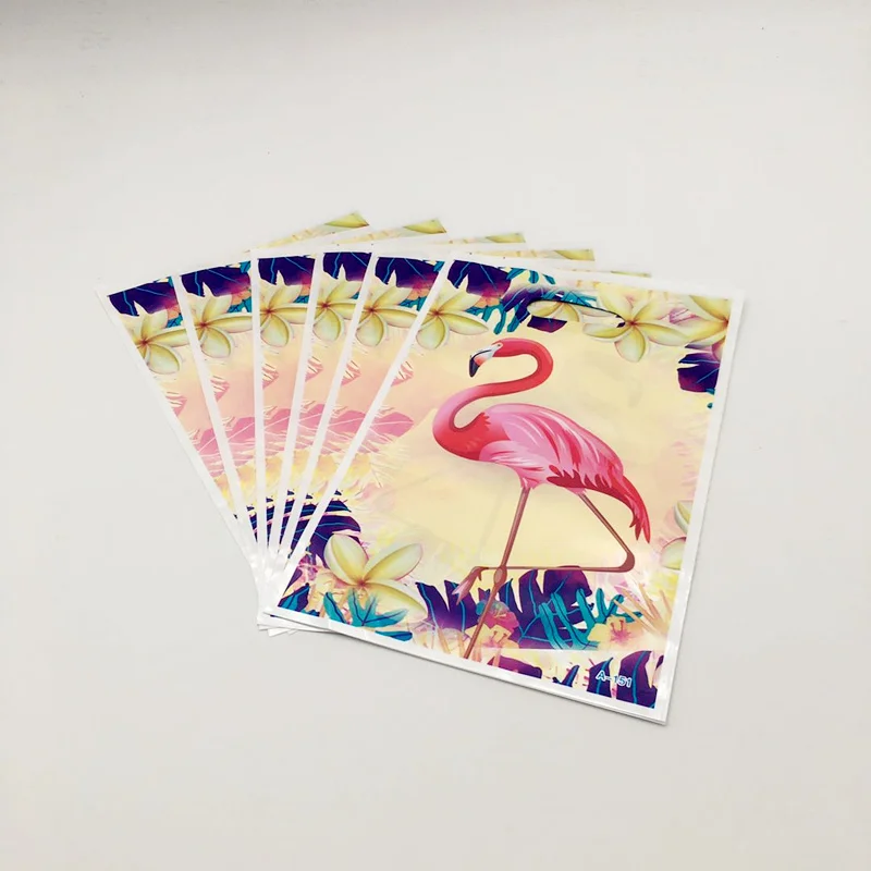 6 шт. гавайский участник Luau Розовый фламинго|Подарочные сумки и упаковка| |