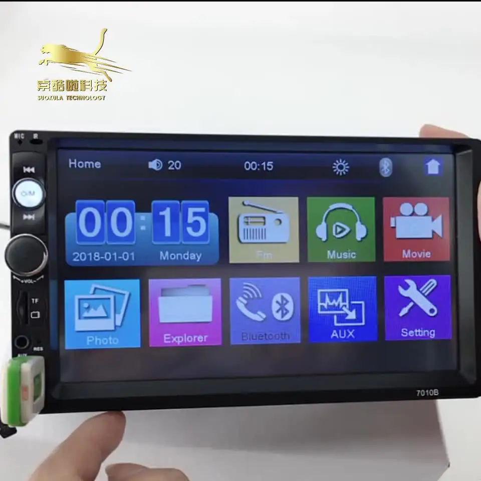 

Radio Para Carro factory price android 7010B car radio 2 din gps dvd universal