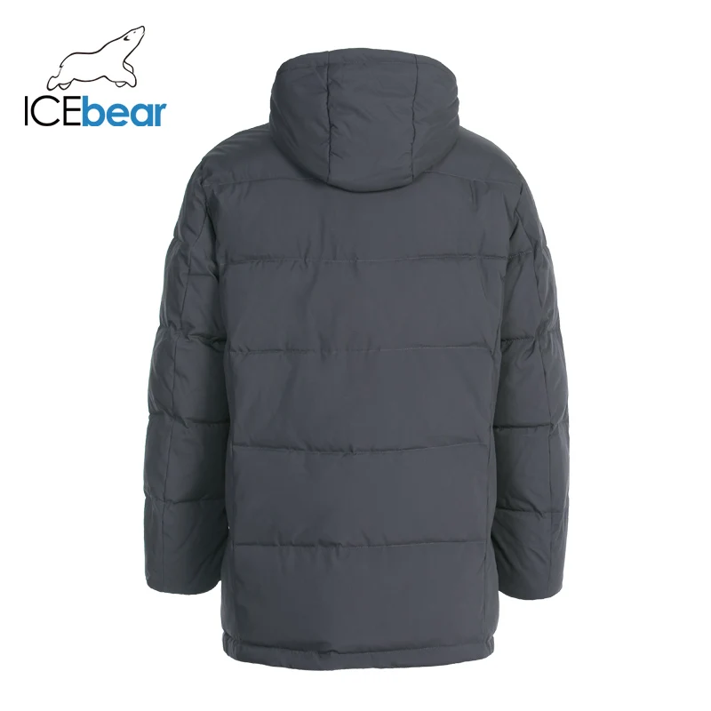 ICEbear 2019 Новая зимняя мужская одежда высококачественное Мужское пальто с