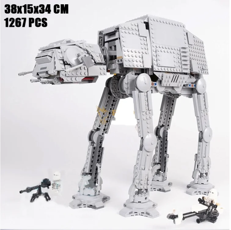 

1267pcs Building Blocks Plus-Size AT-at MOC-6006 Compatible 75288 10178 Assembled Model Toy Kid's BirthdayGif