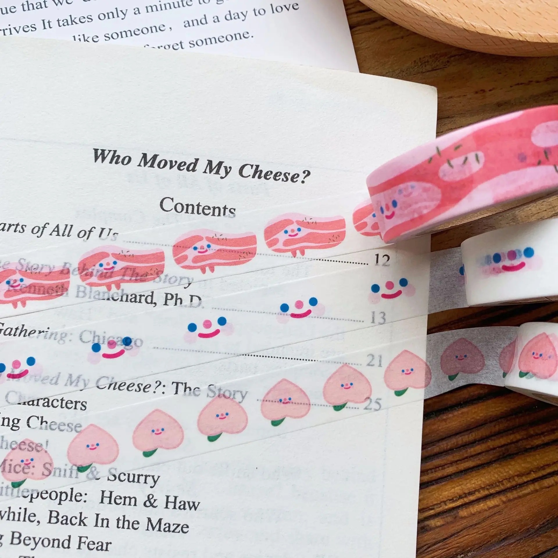 Клейкая лента SIXONE Ins с изображением облаков смайликов и красивая элегантная