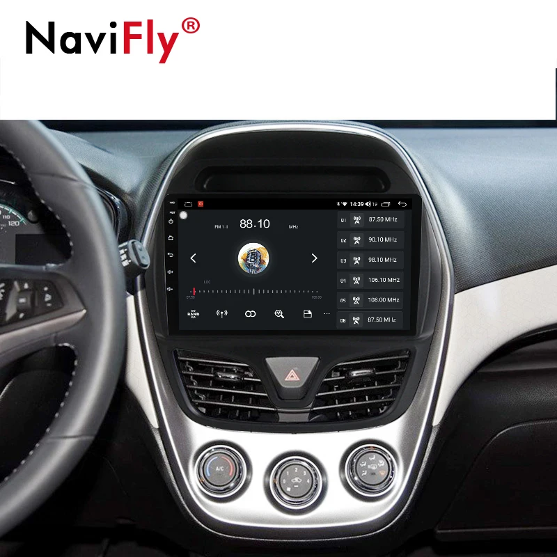 4G LTE 6G + 128G Android 10 автомобильное радио для Chevrolet Spark 2015 2016 2017 2018 QLED сенсорный экран GPS