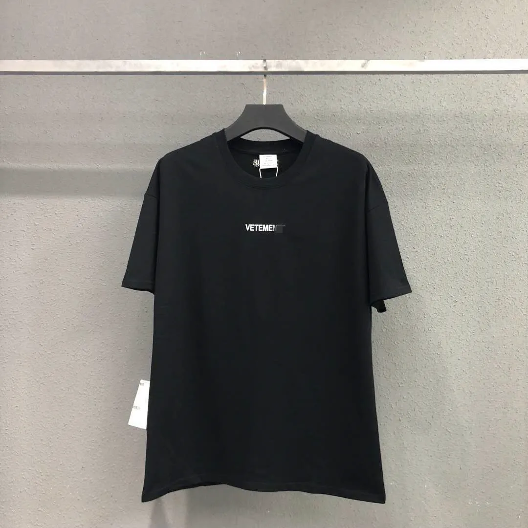 

Super Large Washing Standard Chest Letter Printing Simple Loose Men and Women Short-sleeved T-shirt Tide INS High Street