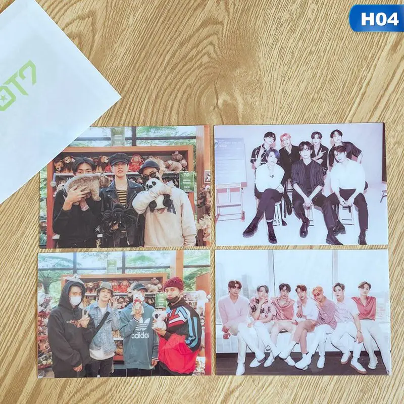4 шт./компл. K-POP дважды Got7 BLACKPINK IZONE SEVENTEENSelf сделано Бумага ЛОМО карта фото плакат Фотокарта